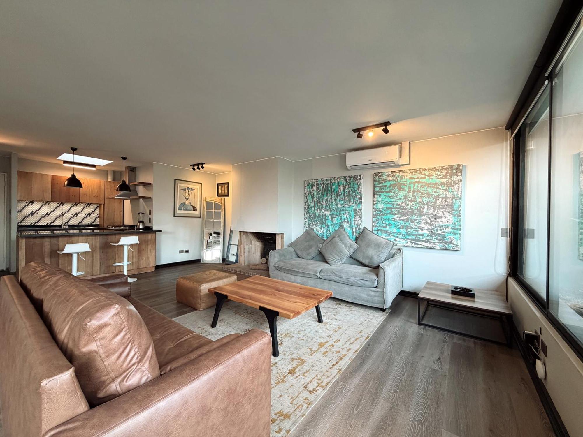 Apartamento Deluxe de 2 Quartos com Varanda