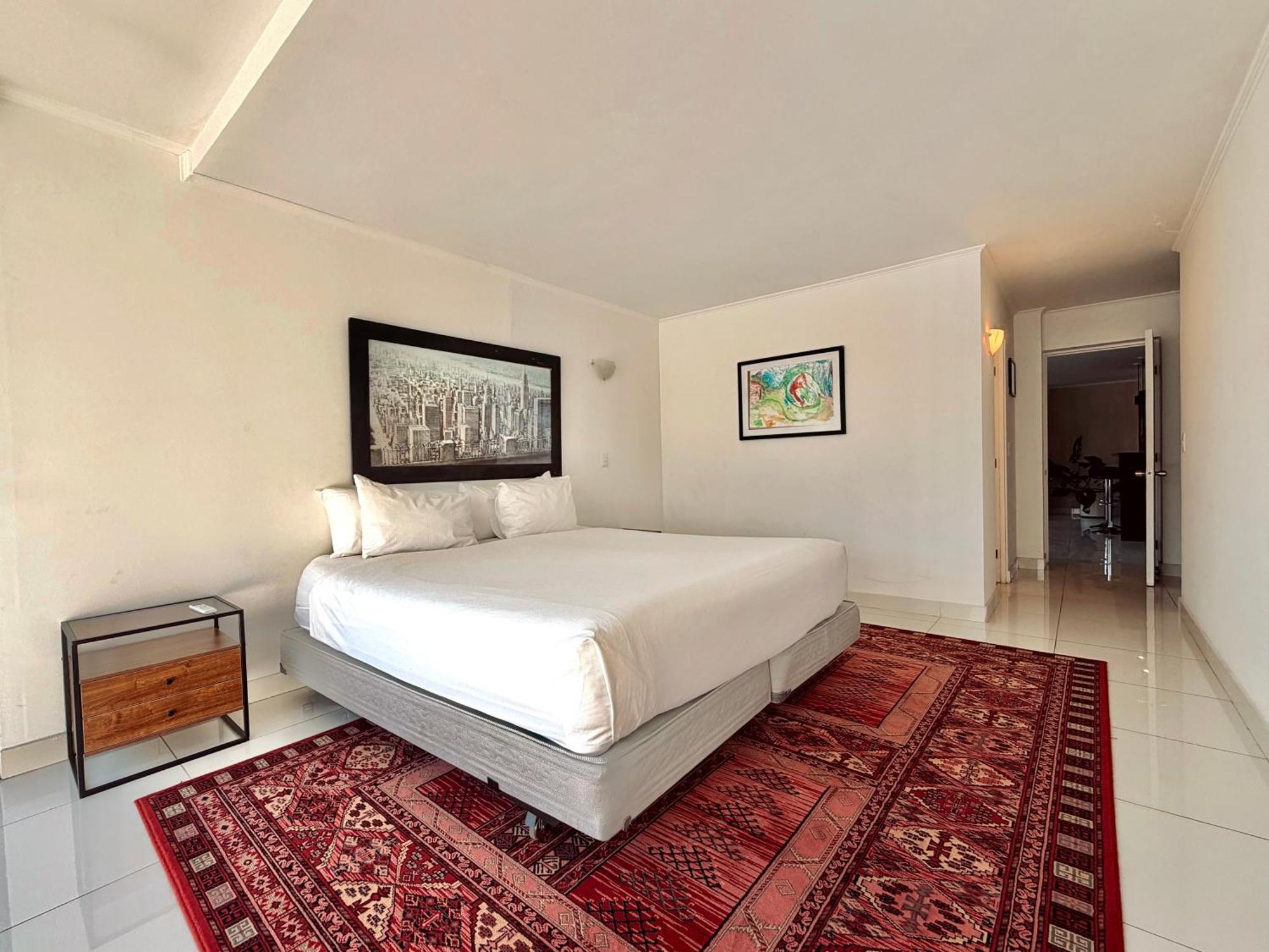Apartamento Deluxe de 2 Quartos com Varanda