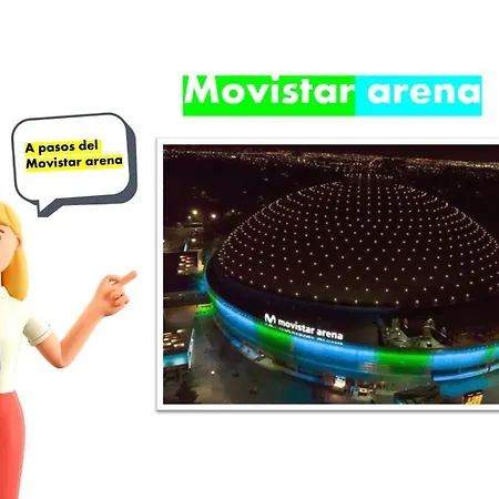Espectacular Departamento A Dos Cuadras Del Movistar Arena-2