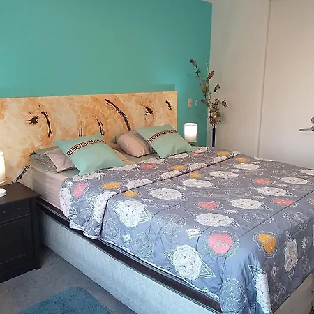 Habitacion Con Bano Privado, Depto Home Estudios Gran Santiago Apartments-3