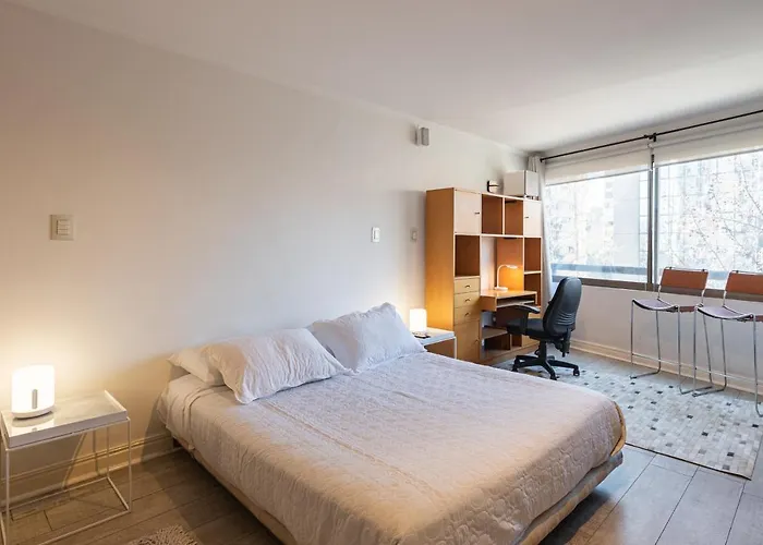 Vitacura Zen 2Br W/ Parking, Wifi, Gym & Mall Santiago del Cile che accetta animali