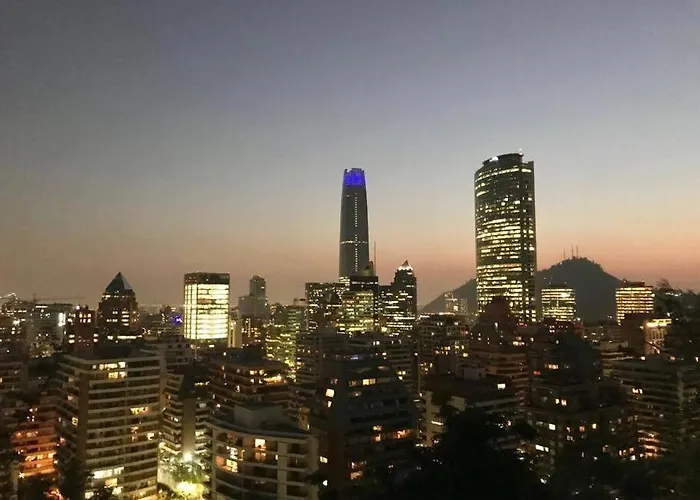 Suite Increible Vista Encasa Estilo Vintage Elgolf Santiago del Cile che accetta animali