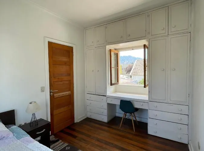 Habitacion Luminosa Privada Con Bano Compartido En Casa Grande Santiago du Chili